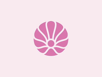 Abstract Pearl Shell Logo