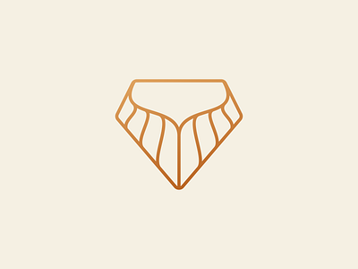 Diamond Logo branding crystal design diamond fashion gemstone gold icon identity jewel jewelry line logo luxury minimalist modern outline royal shiny simple