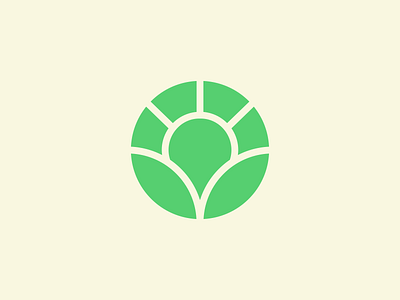 Abstract Plant Logo