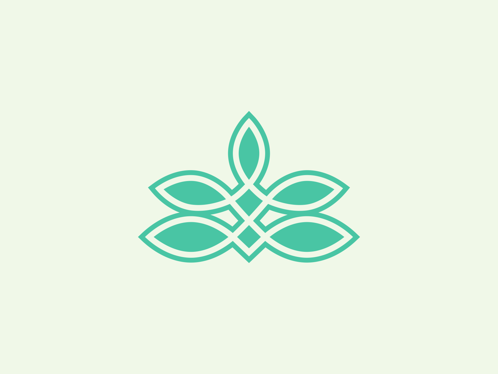 Relax Green Logo by Murnifine Minimalist Logo Designer on Dribbble