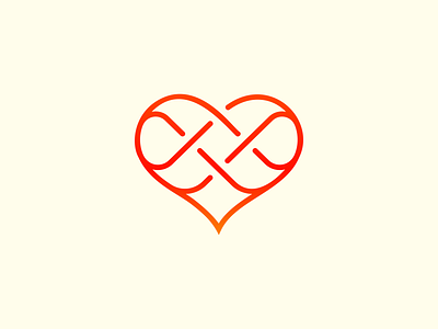Love Logo branding care child clinic creative design elegant friendship heart icon identity line logo love minimalist modern romance romantic simple valentine