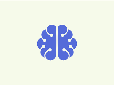 Computer Brain Logo