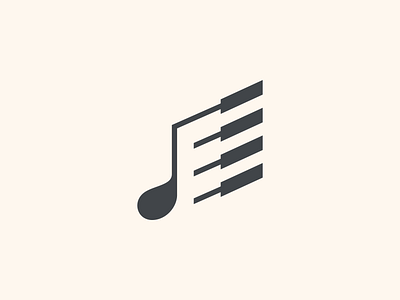 Pianist Logo artist branding design icon identity instrument keyboard logo minimalist modern music musical musician orchestra organ pianist piano school simple studio