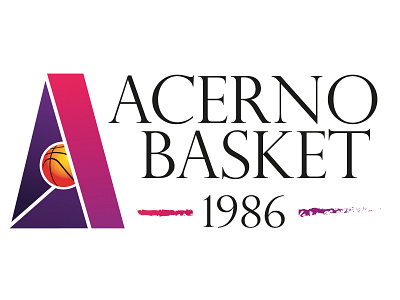 Acerno Basket basket basketball basketball logo design illustration logo logo design