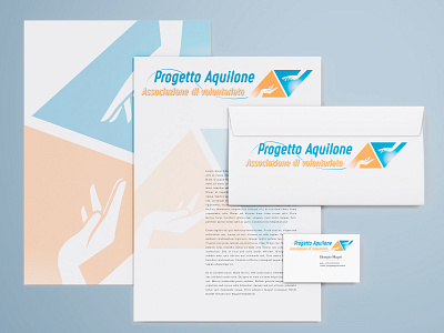 Progetto Aquilone - Voluntary Association kite logo logo design logodesign