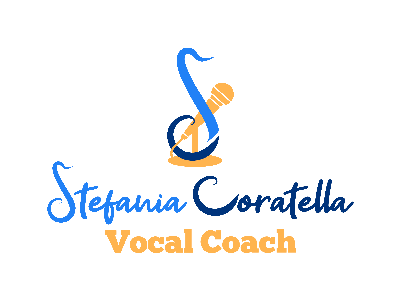 Stefania Coratella Vocal Coach coaching design italy logo logo design logodesign vocal vocal coach vocalist