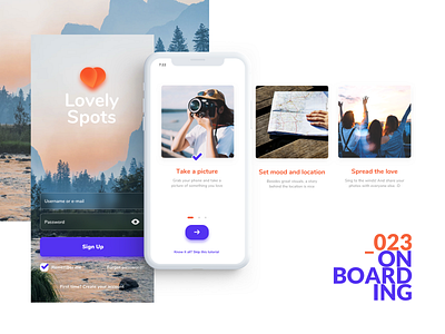 Daily UI #023 - Onboarding 023 dailyui dailyui023 design interface interface design iphone mobile onboard onboarding ui ux