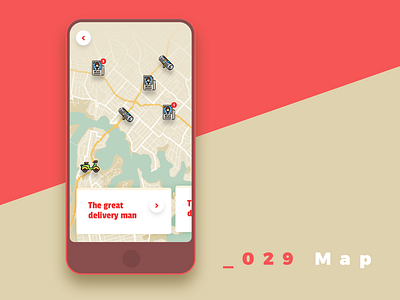 Daily UI #029 - Map