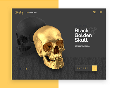Daily UI #036 - Special Offer 036 dailyui dailyui036 design interface interface design skull special offer ui