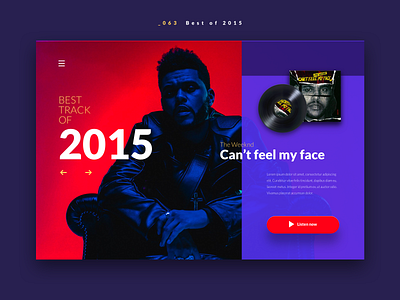 Daily UI #063 - Best Of 2015