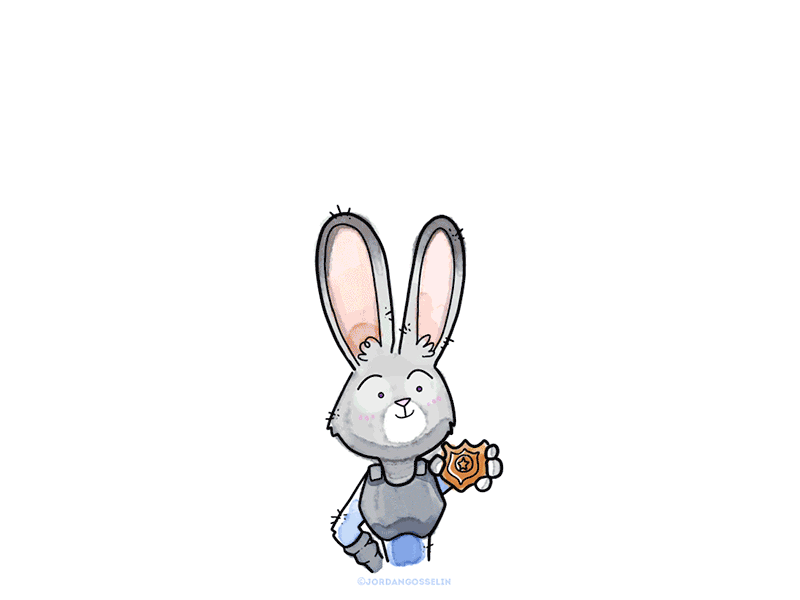 Judy & Nick animals animation character design gif zootopia