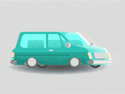 Cars animation automobile car cars flat gif illustrator truck