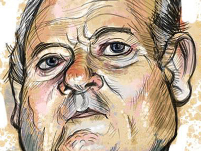 Bill bill murray cartoon digital painting ghost buster ground hogs day portrait what about bob