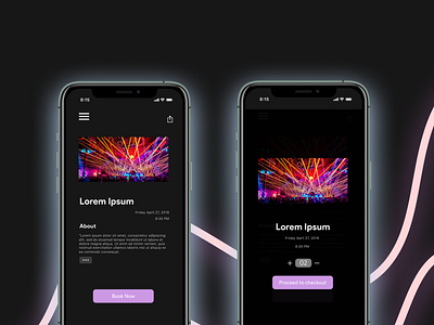 Pumped | Event Booking App