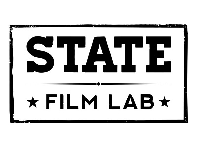 State Film Lab branding film logo rough