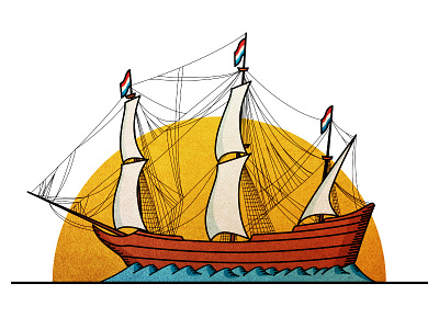 To Sail is Necessary design illustration simple