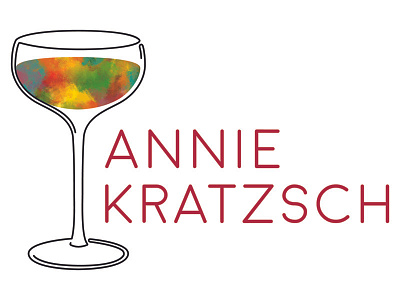 Annie Logo branding color design drink icon identity illustration logo