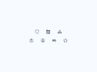 Some tiny icons avatar badge building cop government icon icons police sheriff shield star