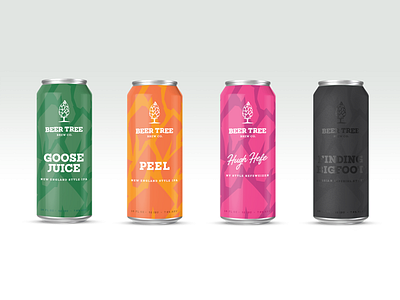 Beer Tree Brew Co - Old Can Designs