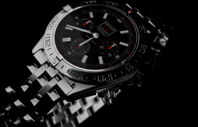 Breitling Blackbird Chronograph Watch