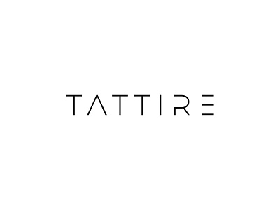 TATTIRE Logo apparels clean fashion illustration illustrator logo logodesign logotype minimal