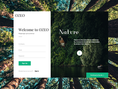 OZEO - Travel Website branding first post firstshot minimal typography ui ui design uidesign ux web web design webdesign website website design