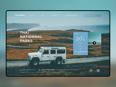 Mockup Travel website branding design illustration logo travel typography ui ux web website