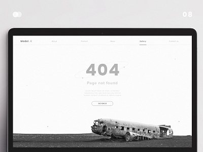 404 Eror page for #dailyui #008 008 branding daily 100 challenge dailyui dailyui008 dailyuichallenge design landingpage ui ux web website