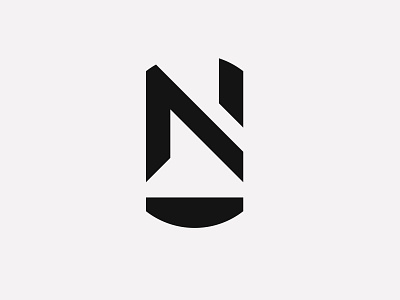 "N" letter logo