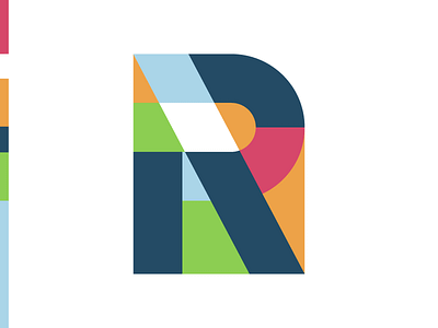 expeRiment geometric letter r