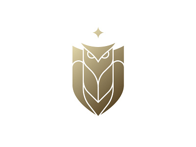 Unused stuff - 1/2 gold logo owl versace