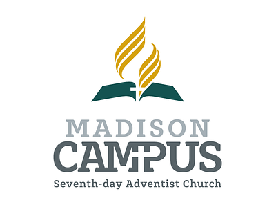 Madison Campus Logo church branding identity design logo