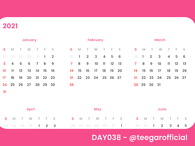 #DailyUI Day038: Calendar