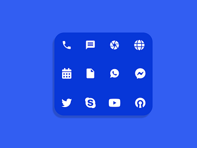 DailyUI Day055: Icon Set