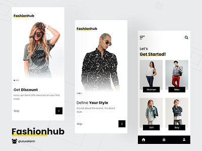 Fashionhub e-commerce - Mobile App