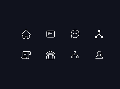 Icon Set app branding design icons illustration ui ux vector