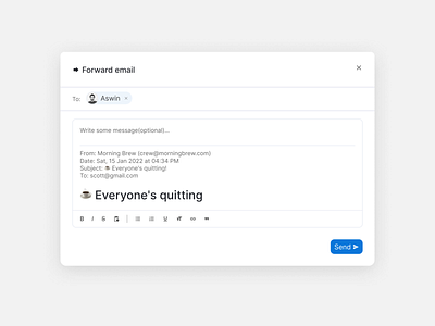 Forward Email - Email Client