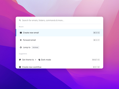 Email Client - Search Bar