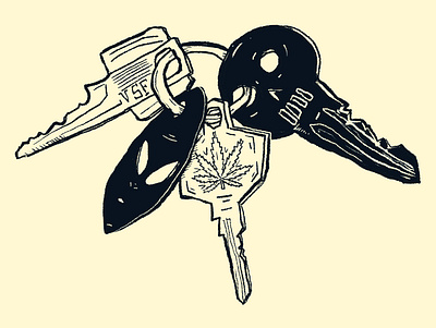 keychain cartoon ink inktober keychain keys sketch