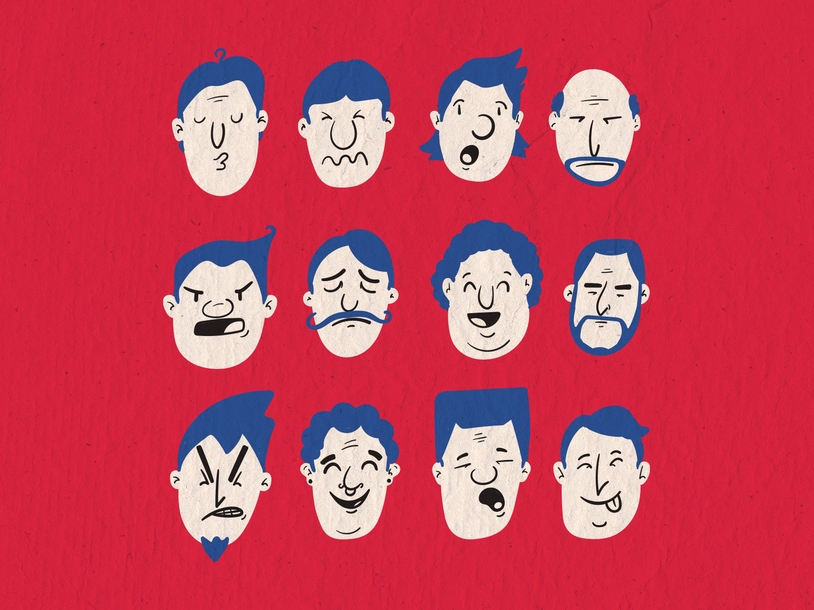 Faces By Pedro Vilas Boas On Dribbble