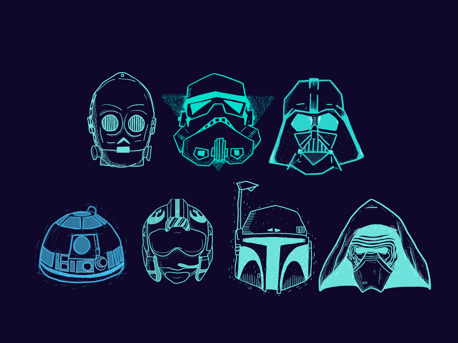 Star Wars By Pedro Vilas Boas On Dribbble