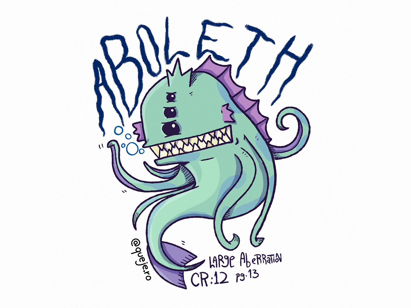 Aboleth By Pedro Vilas Boas On Dribbble