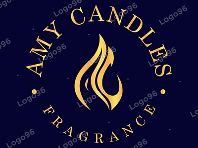 Amy Candles #logo Visit our Instagram : Logo_96 brandlogo businesslogo logodesign logomaker