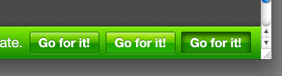 Green buttons button buttons green hover interface links pressed states ui