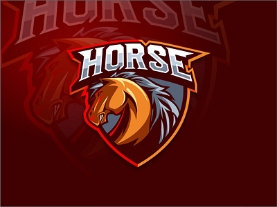 Horse Mascot cartoon designs esport ilustration gaming horse mascot icon illustration mascot character mascotlogo sportlogo vector