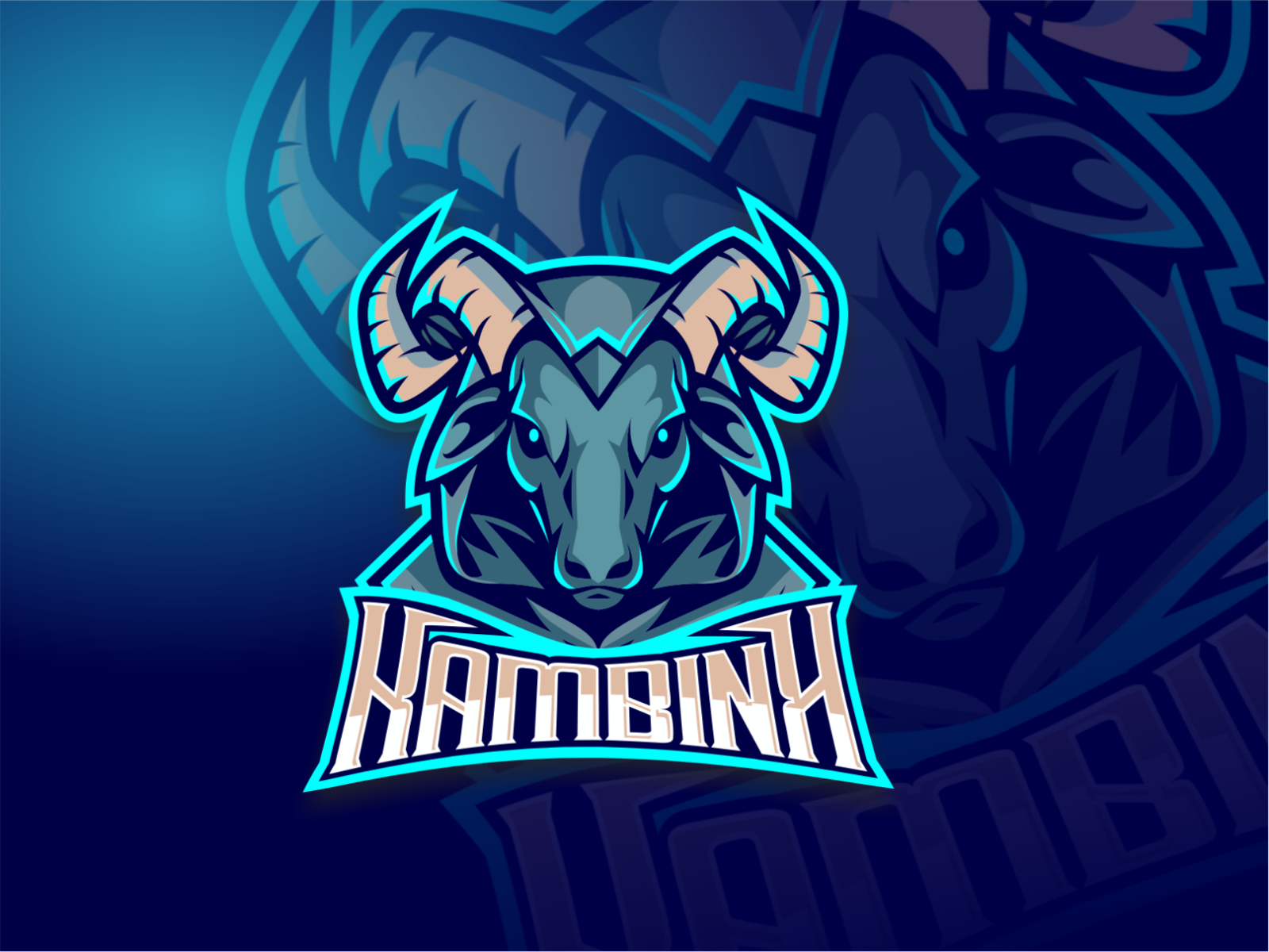 Goat mascot by rea on Dribbble