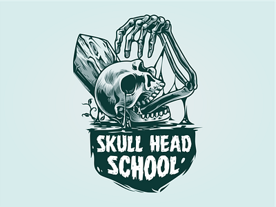 skull ilustration