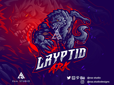 Cryptid Ark cartoon design esport ilustration fiverr gaming illustration logo mascot character nft sportlogo twitch upwork vector youtube