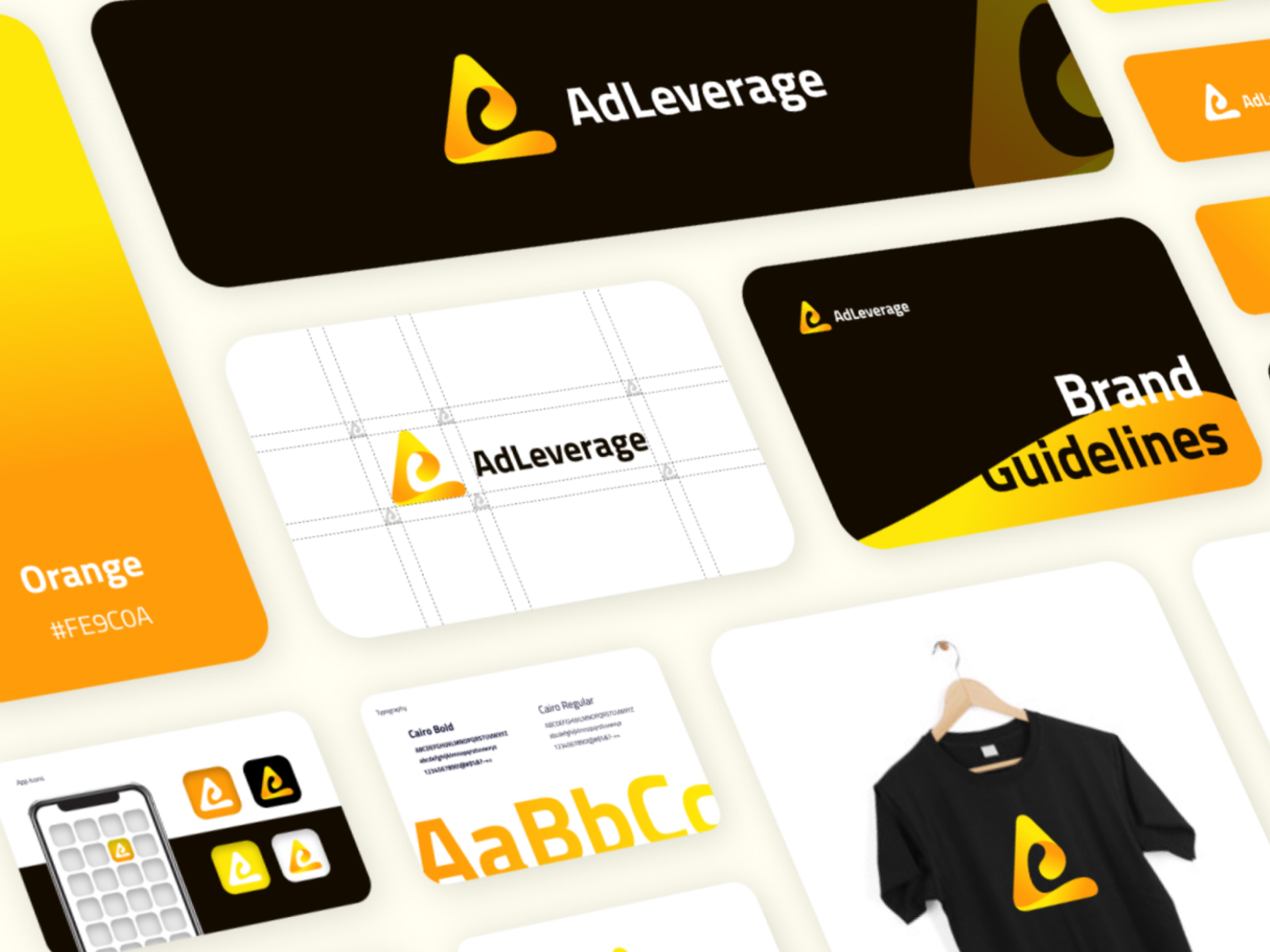 Ad Leverage - Logo And Brand Guidelines By Ahmad Wildan For Vektora On 