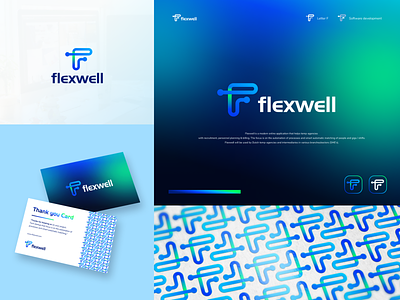 Flexwell Logo Branding Identity